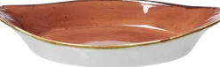 Auflaufform Romo | 25,5 x 13,5 x 5 cm | 450 ml | terra | mit Henkel