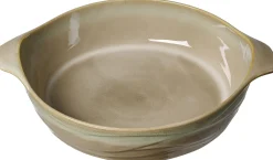 Auflaufform Tortosa | 33 x 27 x 8 cm | mit Griff | braun