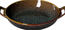 Auflaufform Troms | 25 x 20,5 x 4,5 cm | 750 ml | terra | mit Henkel