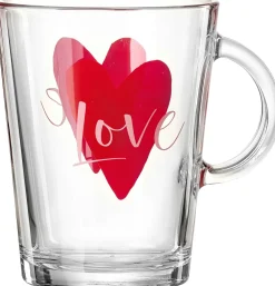 Becher Love Big | 380 ml | rot