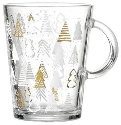 Becher Winter Tree | 380 ml | gold