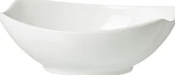Beilagenschale Alba | 16 x 12 x 6 cm | weiss | oval