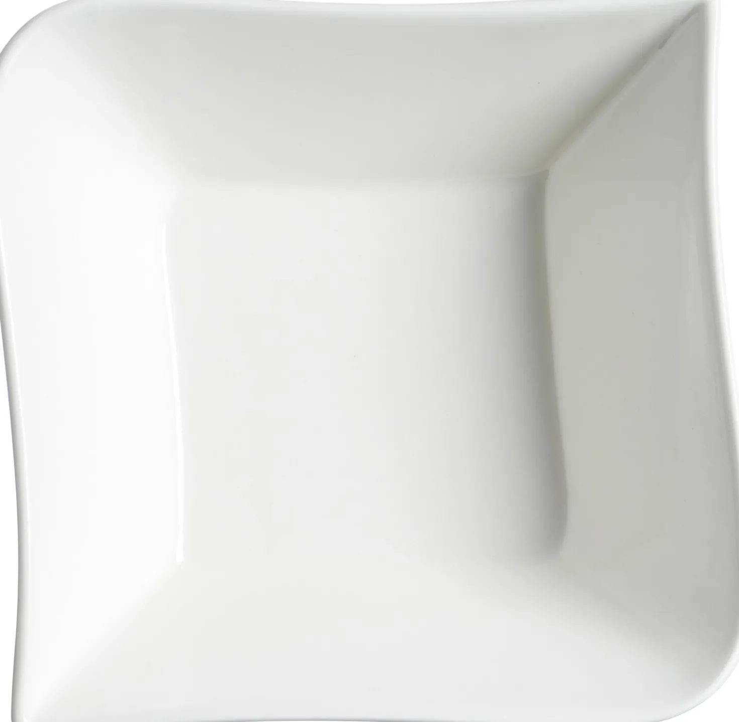 Beilagenschale Melodie | 14 x 14 x 5 cm | weiss