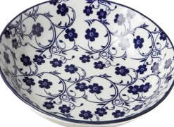 Beilagenschale Royal Sakura | 14 x 14 x 3 cm | blau