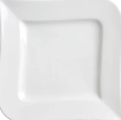 Beilagenteller Melodie | 17 x 17 cm | weiss