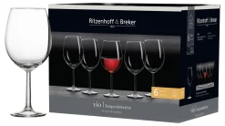 Burgundergläser-Set Vio | 6-teilig | 570 ml