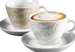 Cappuccino-Set Cornello | 4-teilig | 180 ml | creme