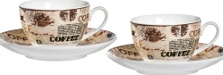 Cappuccino-Set Crema | 4-teilig | 220 ml | beige
