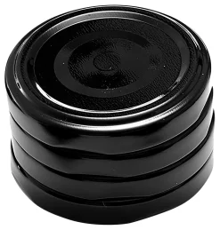 Deckel-Set Mara | 4-teilig | 53 mm | schwarz