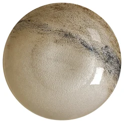Dekoschale Arezzo | 33 x 33 x 6,5 cm | braun
