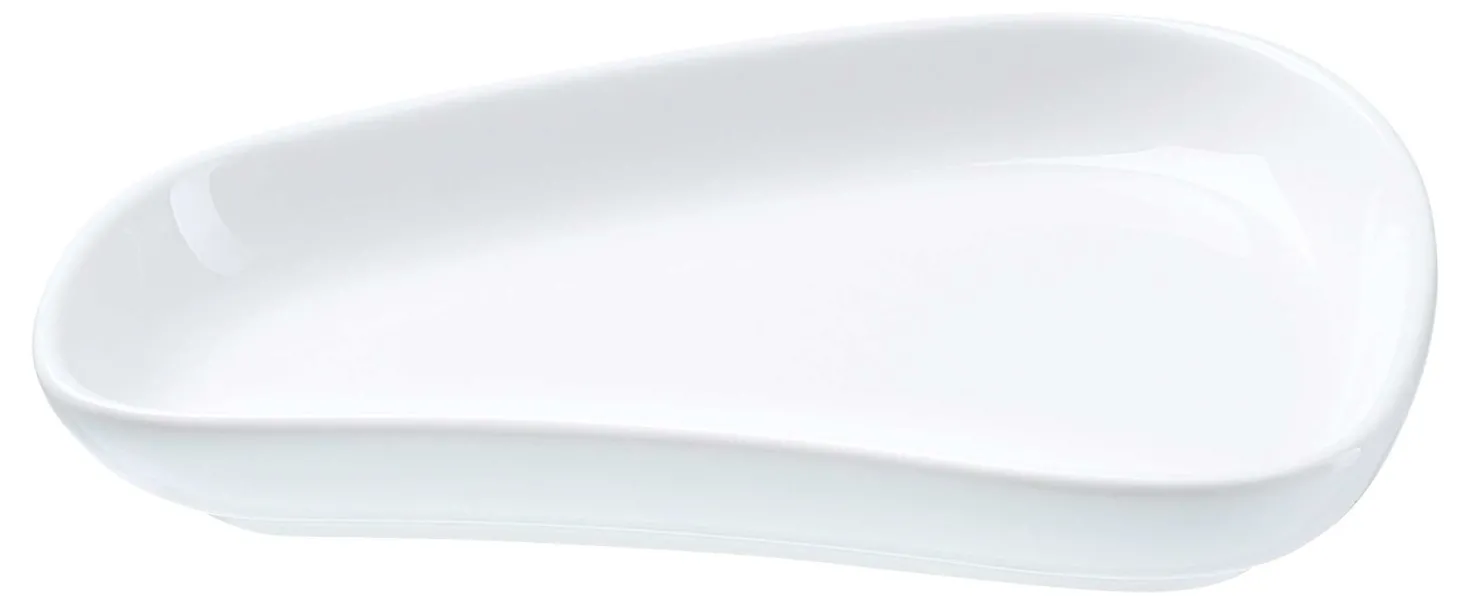 Dipschale Gusto | 12,5 x 8,5 x 1,5 cm | weiss | Nierenform