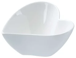 Dipschale Gusto | 9,5 x 9,5 x 4,5 cm | weiss | Herzform