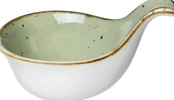 Dipschale Romo | 12 x 8 x 6,5 cm | grün | mit Henkel