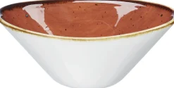 Dipschale Romo | 11 x 6 x 4 cm | terra | oval