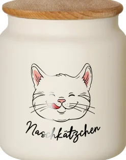 Dose Naschkätzchen | 1,1 Liter | weiss