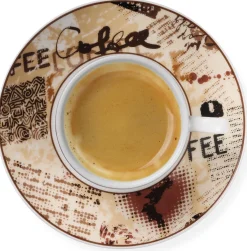Espresso-Set Crema | 4-teilig | beige