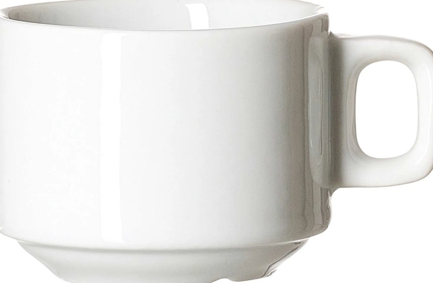 Espressotasse Bianco | 85 ml | weiss | stapelbar