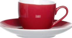 Espressotasse Doppio | 80 ml | rot