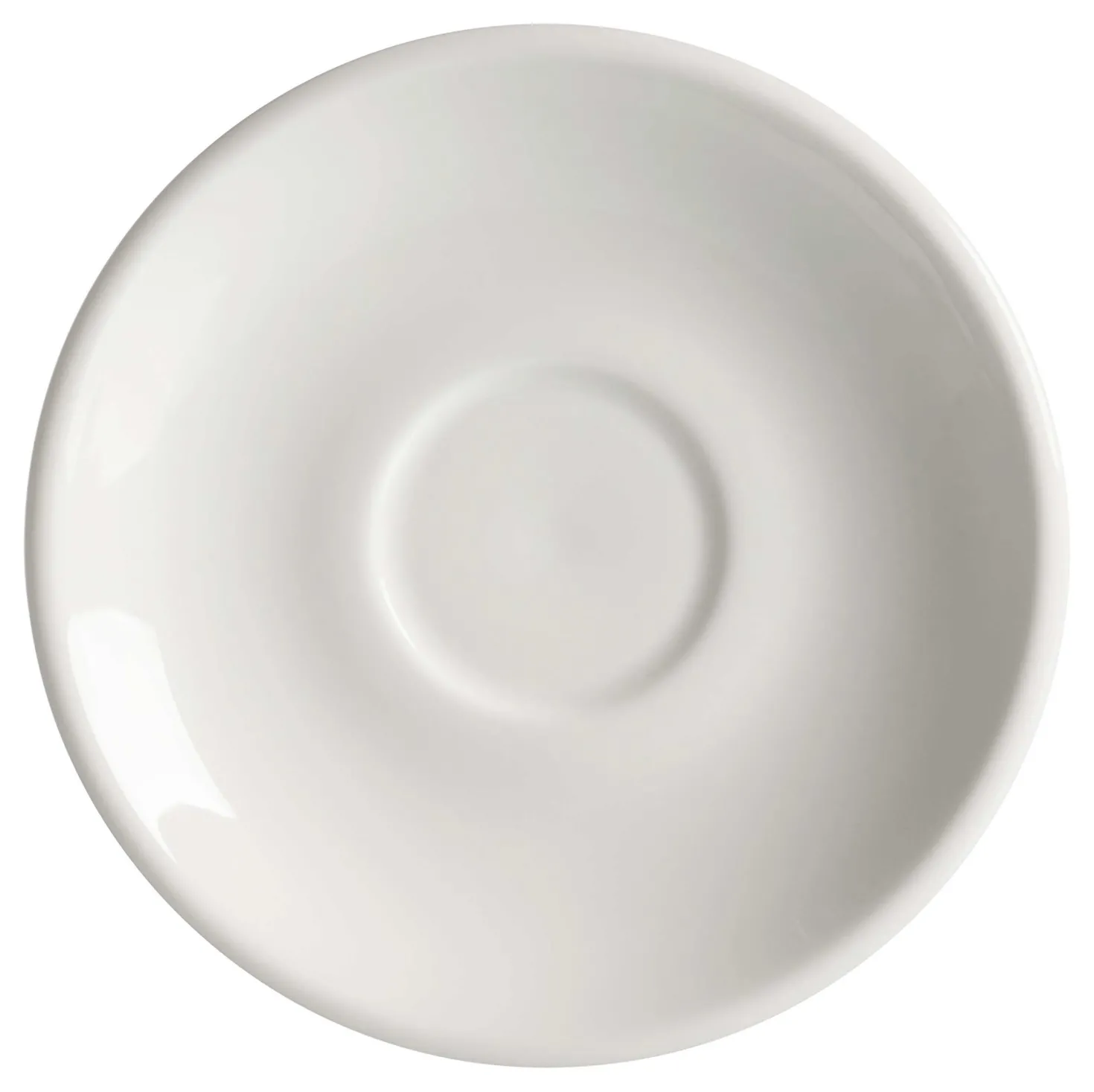 Espressountertasse Bari | 12,5 cm | weiss