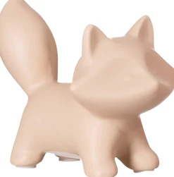 Figur Tiere Fuchs | 12,5 x 8 x 9,5 cm | creme | stehend
