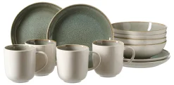 Frühstücksservice Giada | 12-teilig | grün