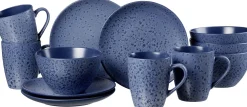 Frühstücksservice Kitwe | 16-teilig | blau