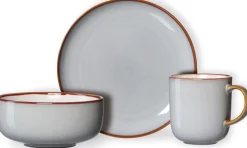 Frühstücksservice Portofino | 12-teilig | grau
