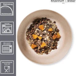 Frühstücksservice Savora | 12-teilig | braun