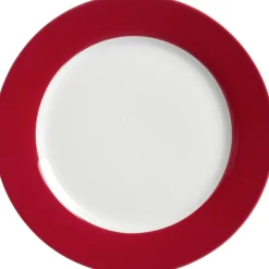 Frühstücksteller Doppio | 20,5 cm | rot