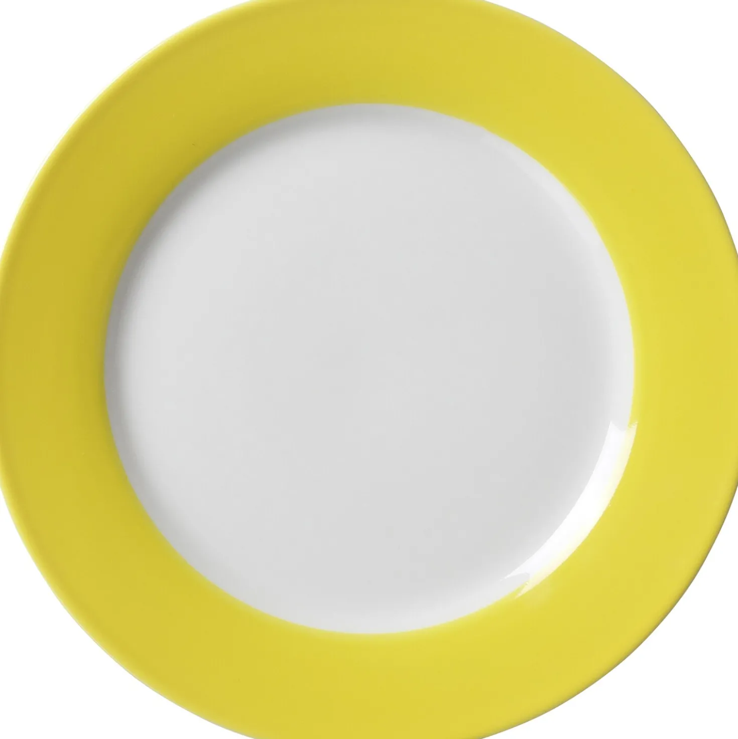 Frühstücksteller Doppio | 20,5 cm | gelb