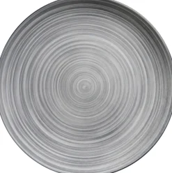 Frühstücksteller Sendai Wirbel | 21 cm | grau