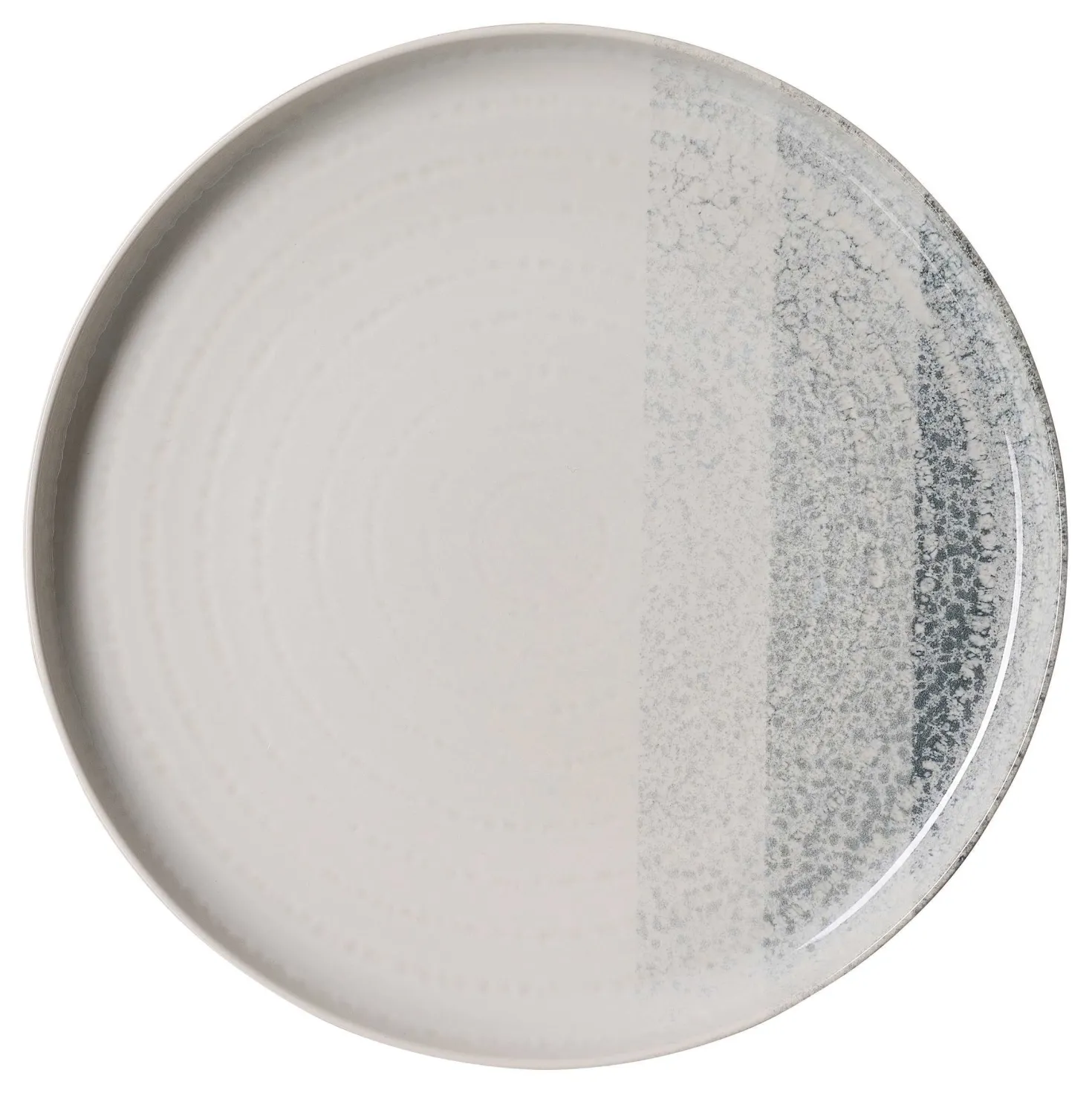 Frühstücksteller Trio | 19,5 cm | grau