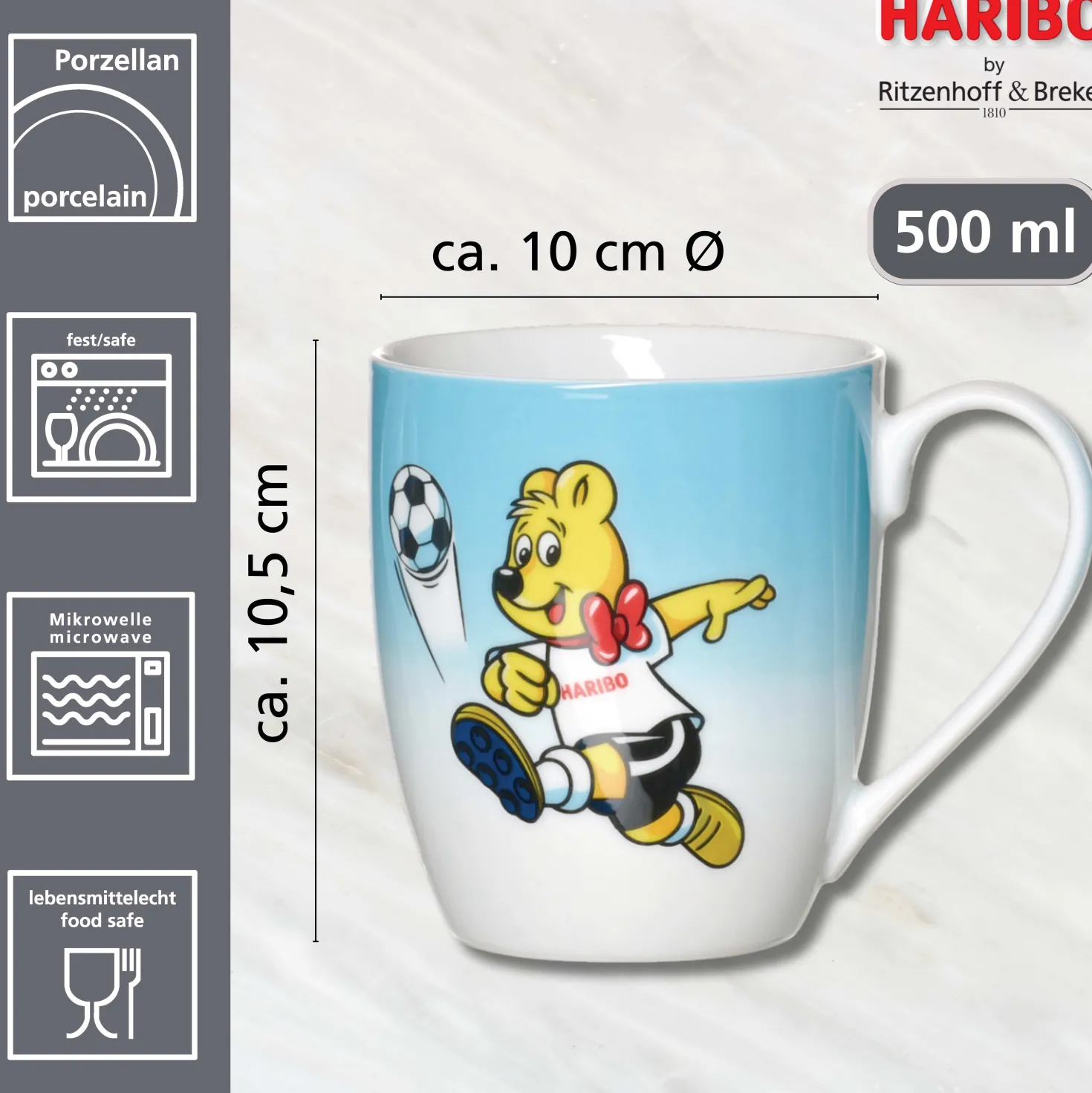 Kaffeebecher HARIBO Sport | Soccer | 500 ml