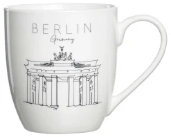 Kaffeebecher Travel Berlin | 500 ml | weiss