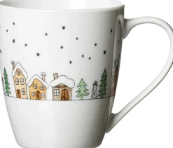 Kaffeebecher Winterdorf | 360 ml