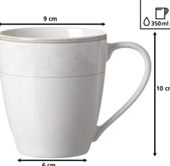 Kaffeebecher-Set Isabella | 6-teilig | 350 ml | beige