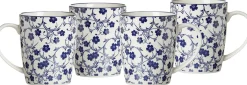 Kaffeebecher-Set Royal Sakura | 4-teilig | 350 ml | blau