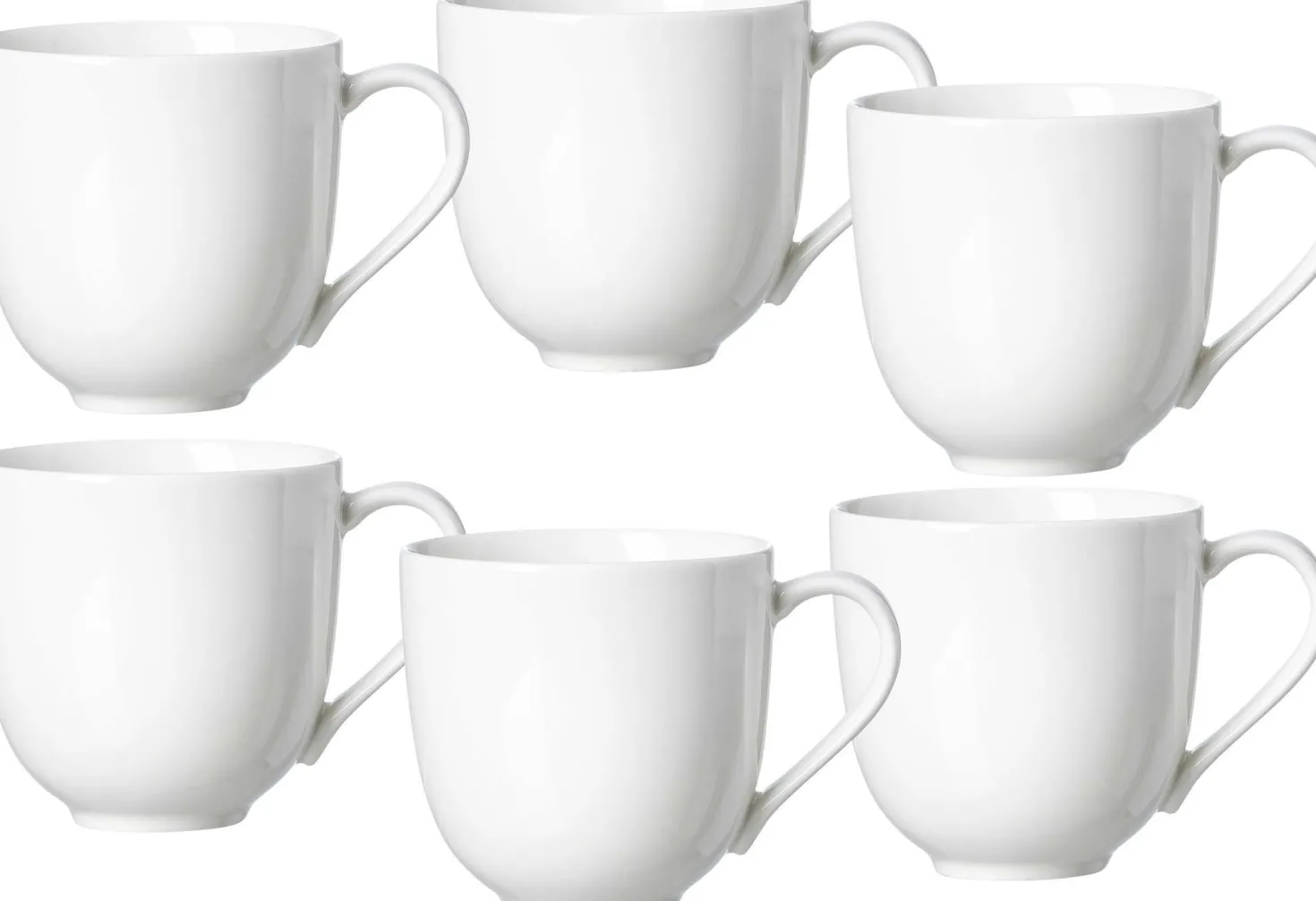 Kaffeebecher-Set Skagen | 6-teilig | 440 ml | weiss