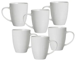 Kaffeebecher-Set Suomi | 6-teilig | 310 ml | creme