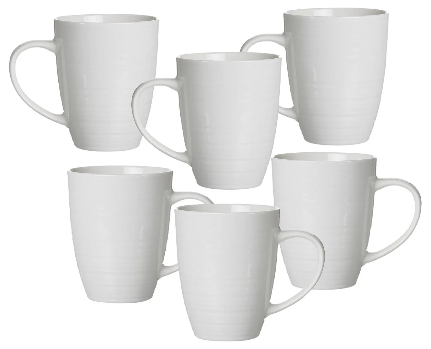 Kaffeebecher-Set Suomi | 6-teilig | 310 ml | creme