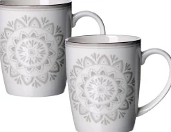Kaffeebecher-Set Valencia | 2-teilig | 350 ml | weiss