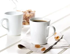 Kaffeebecher-Set Vio | 6-teilig | 300 ml | weiss