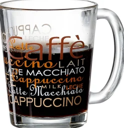 Kaffeegläser-Set Milano | 2-teilig | 290 ml | braun