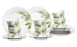 Kaffeeservice Evora | 18-teilig | grün