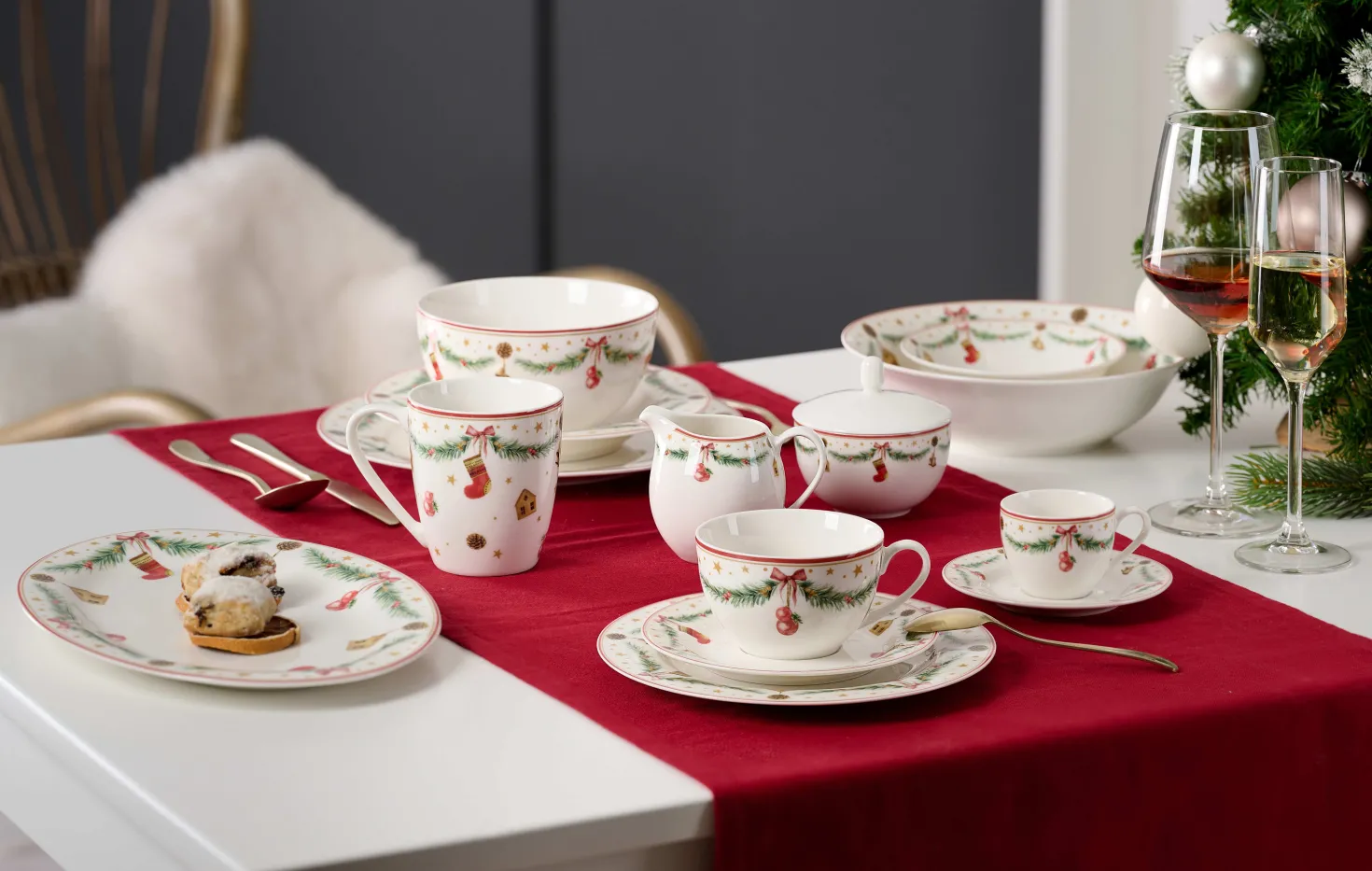 Kaffeeservice Holly | 18-teilig