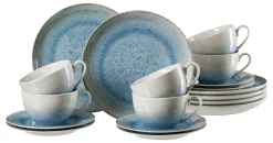 Kaffeeservice Olso | 18-teilig | blau