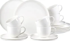 Kaffeeservice Skagen | 18-teilig | weiss