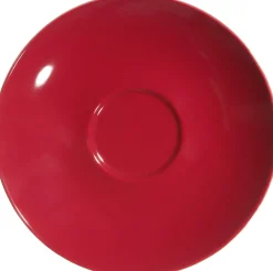 Kaffeeuntertasse Doppio | 16 cm | rot
