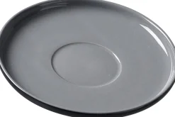 Kaffeeuntertasse Jasper | 15 cm | schwarz