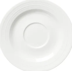 Kaffeeuntertasse Levi | 15,5 cm | weiss
